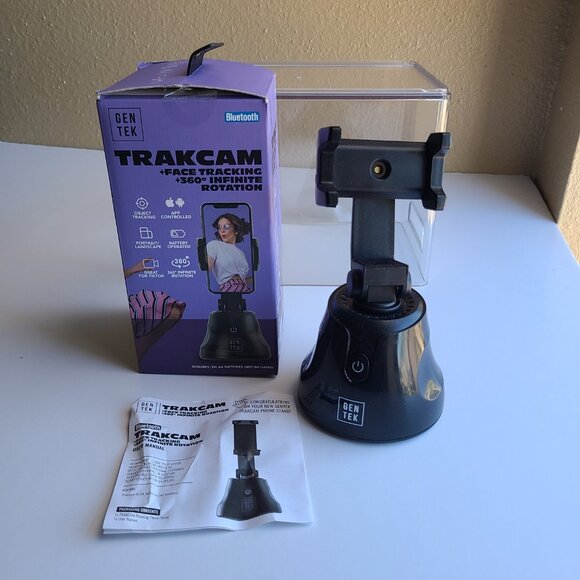 TRAKCAM - Face Tracking. Bluetooth Interactive Phone Stand with 360° for videos - Picture 5 of 5